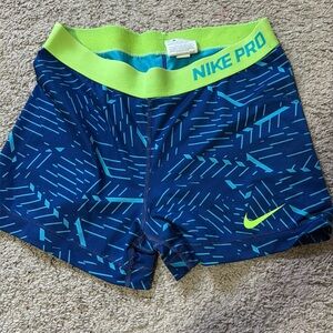 Nike pro dri-fit shorts